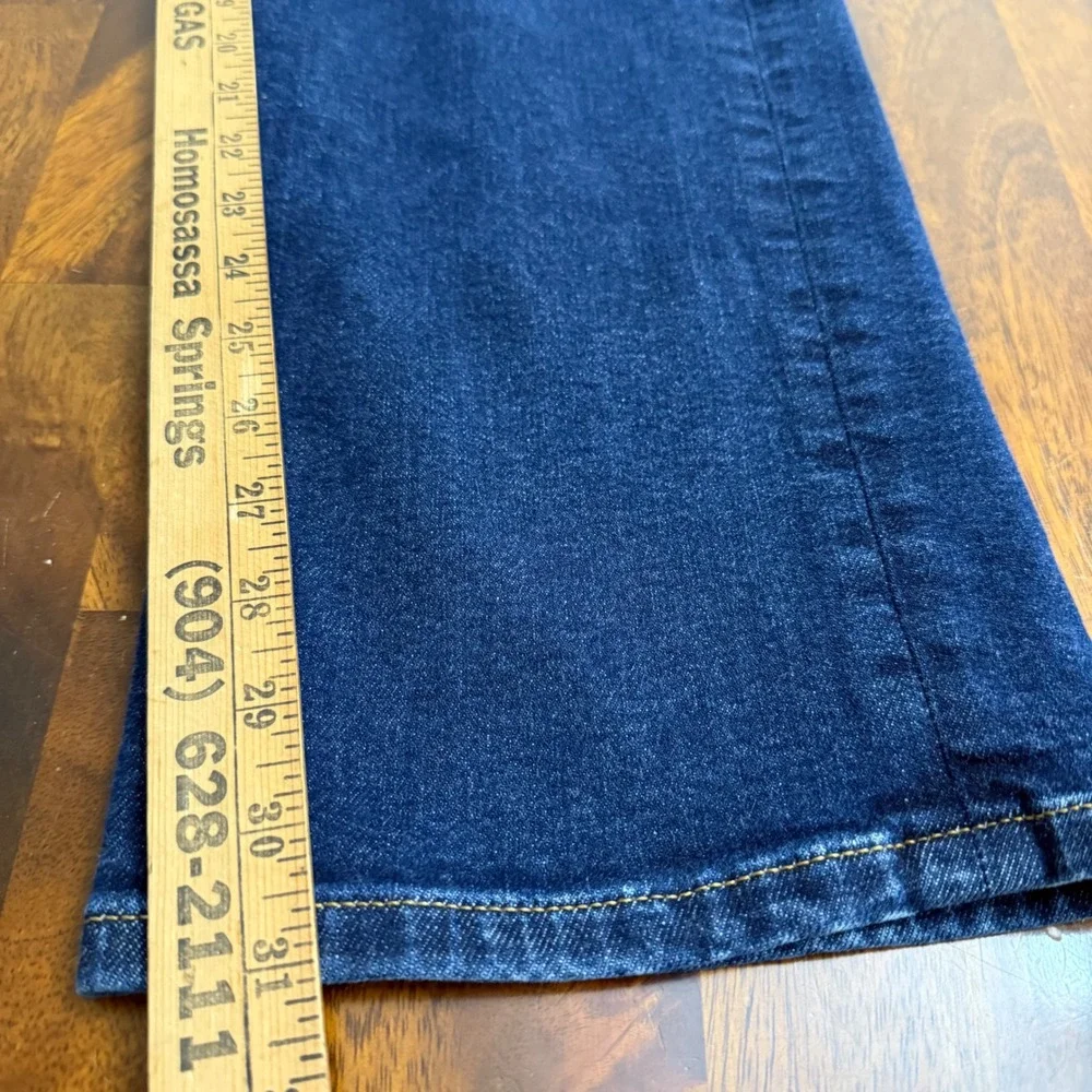 Lucky Brand‎ 363 Vintage Straight Mens Jeans 33x32* Dark Wash Stretch Denim Blue